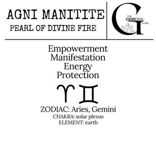 Agni Manitite  (Pearl of Divine Fire)